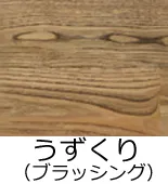 フローリング表面加工/うずくり